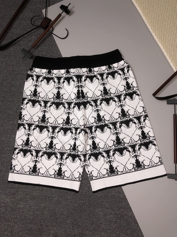 ブランドハーフパンツ角部分ディテール